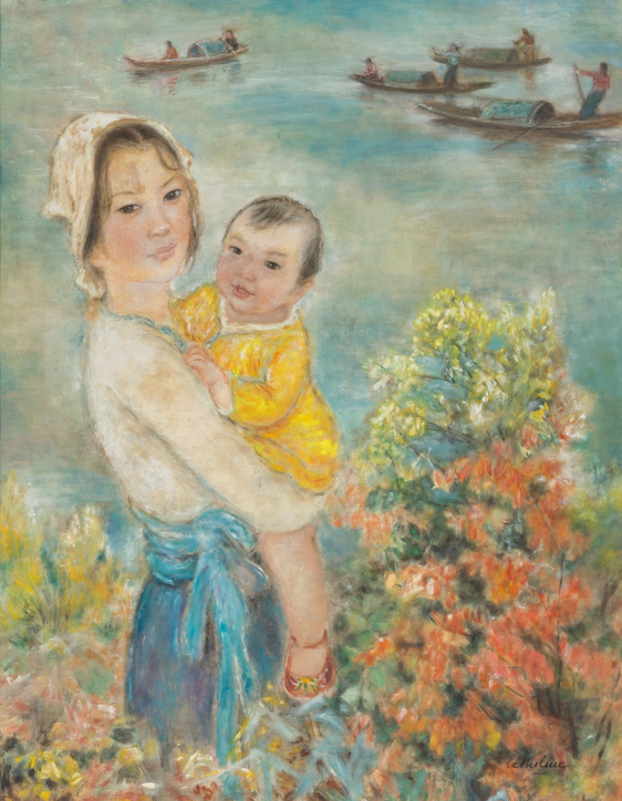 Mère et enfant - Le Thi Luu