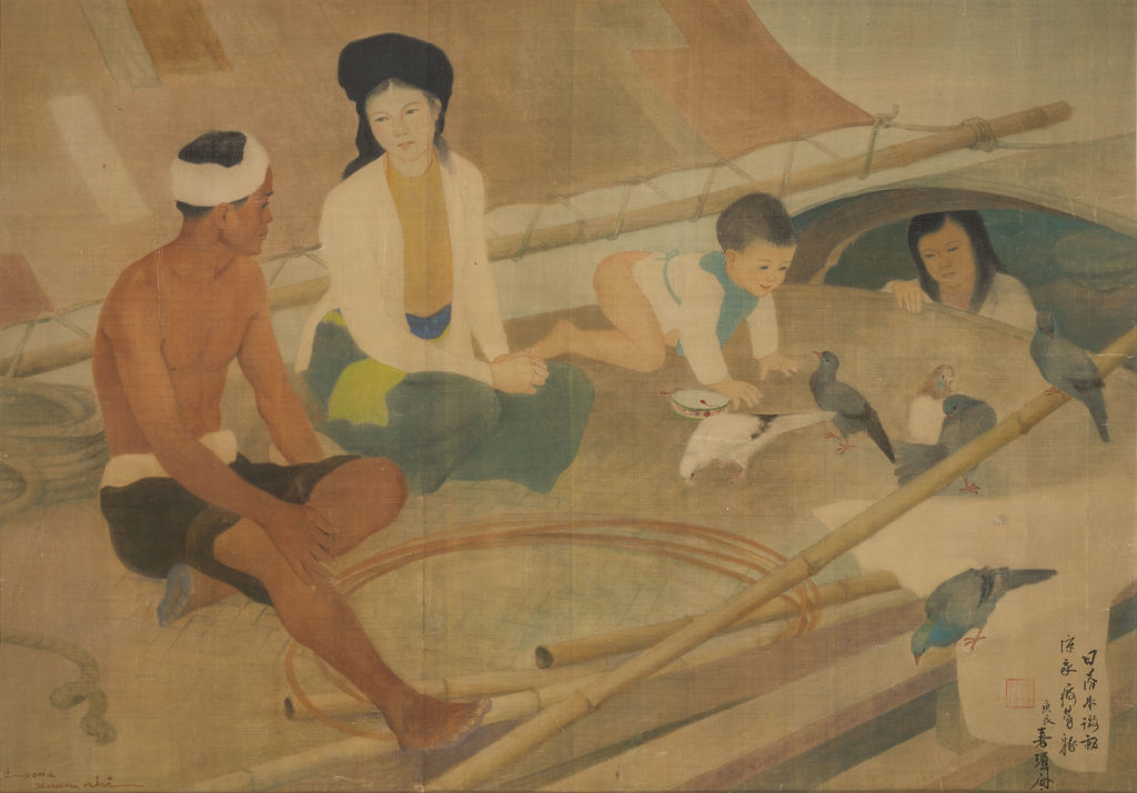 Luong Xuan Nhi. La famille du pécheur. 1940.