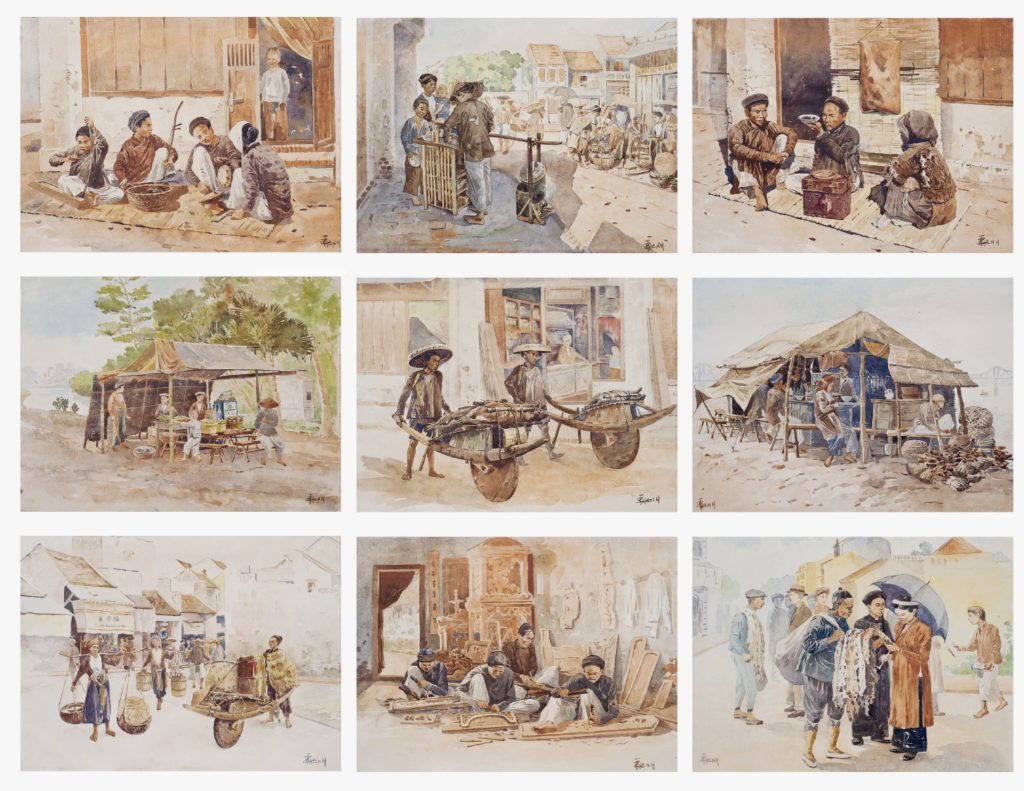 Watercolors by Thang Tran Phenh