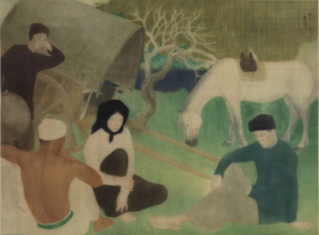 Luong Xuan Nhi - « Le Repos ». 1936 