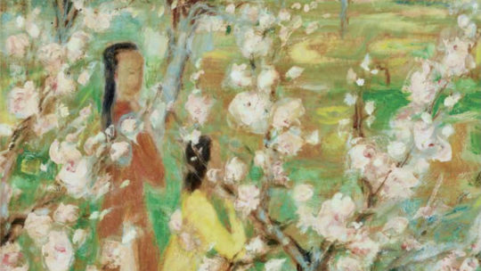 Le Pho « Le Printemps », 1955, Or a turn in the artist’s work