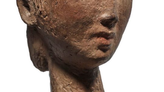 Vu Cao Dam – Head of a Young Woman, 1946 or the enbodiment against attenuation