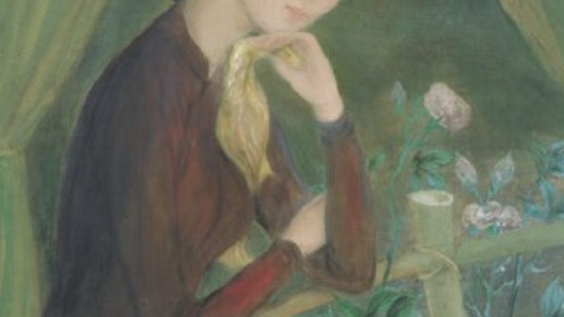 Le Pho, « La Femme Aux Rosiers » (The Woman With Roses), circa 1940, or the incredible sweetness of being