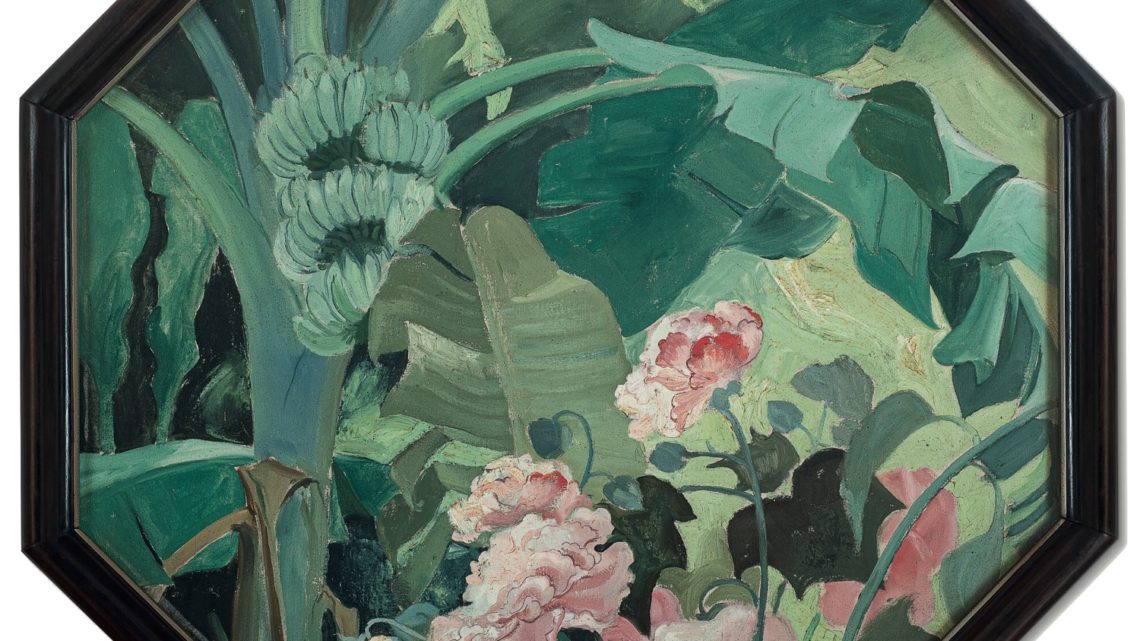 Le Pho, « l’adieu au Tonkin », 1936, or the window, mirror of memory