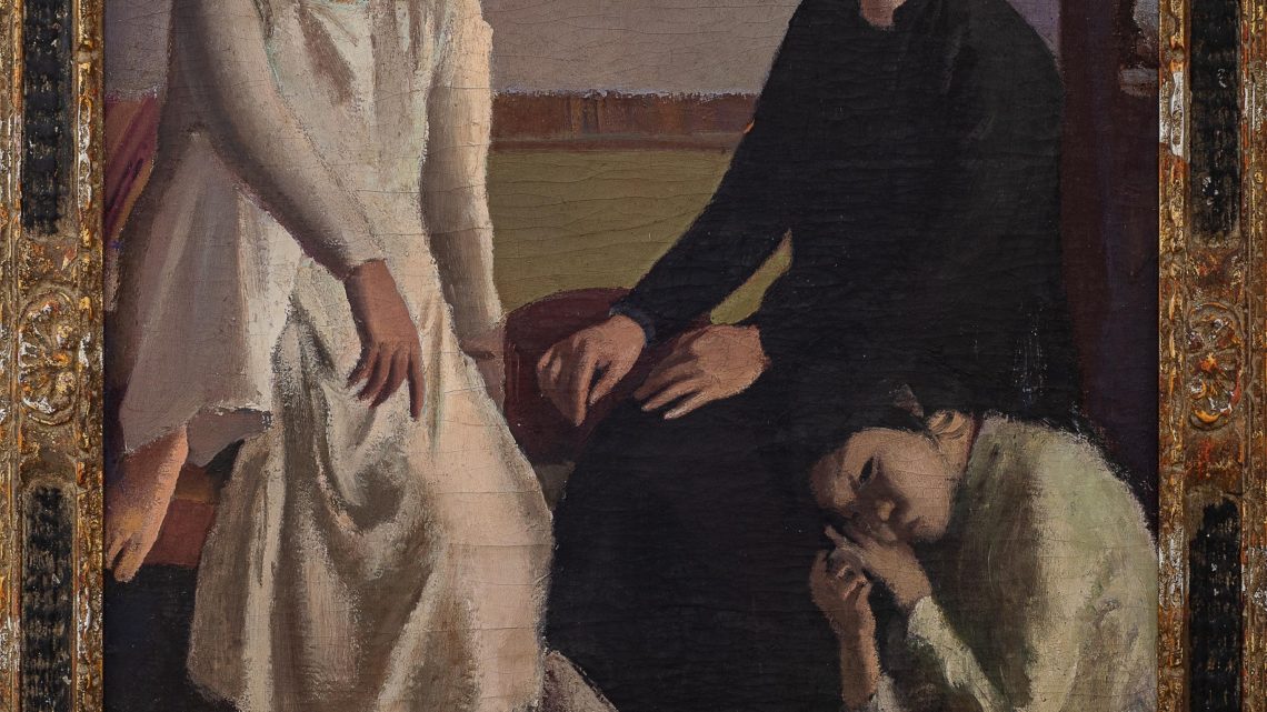 Nguyen Gia Tri, « Trois Femmes » (Three Women), 1934, or the solemn austerity of a manifesto