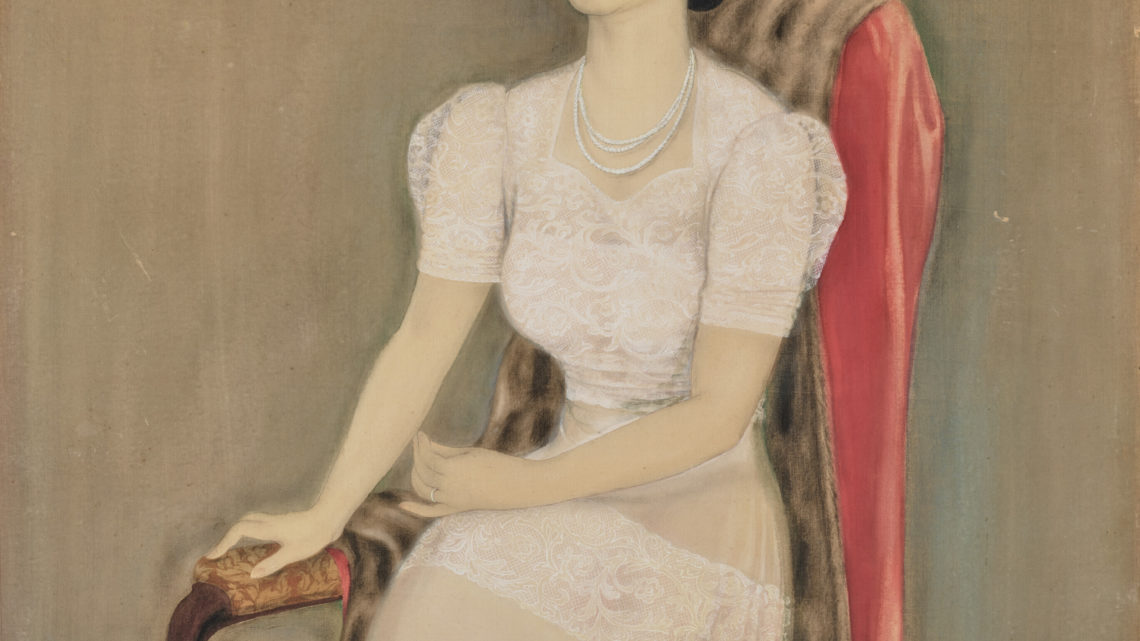 Le Pho, c. 1940, « Portrait de Nina Curtis » ou la nostalgie du futur