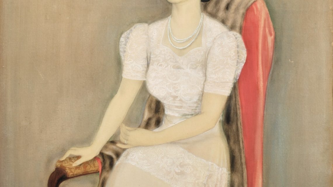 Le Pho, c. 1940, « Portrait de Nina Curtis » ou la nostalgie du futur