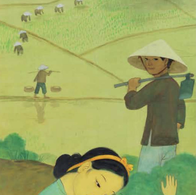 Mai Thung Tru, « L’Aube Nouvelle », 1974,  Or geography no longer makes history