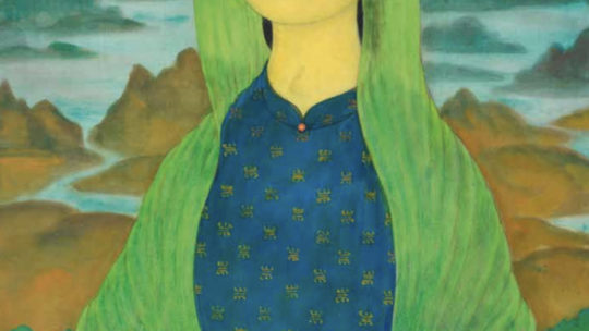 Mai Thu, “La Joconde” (Mona Lisa), 1974, or the other one’s smile
