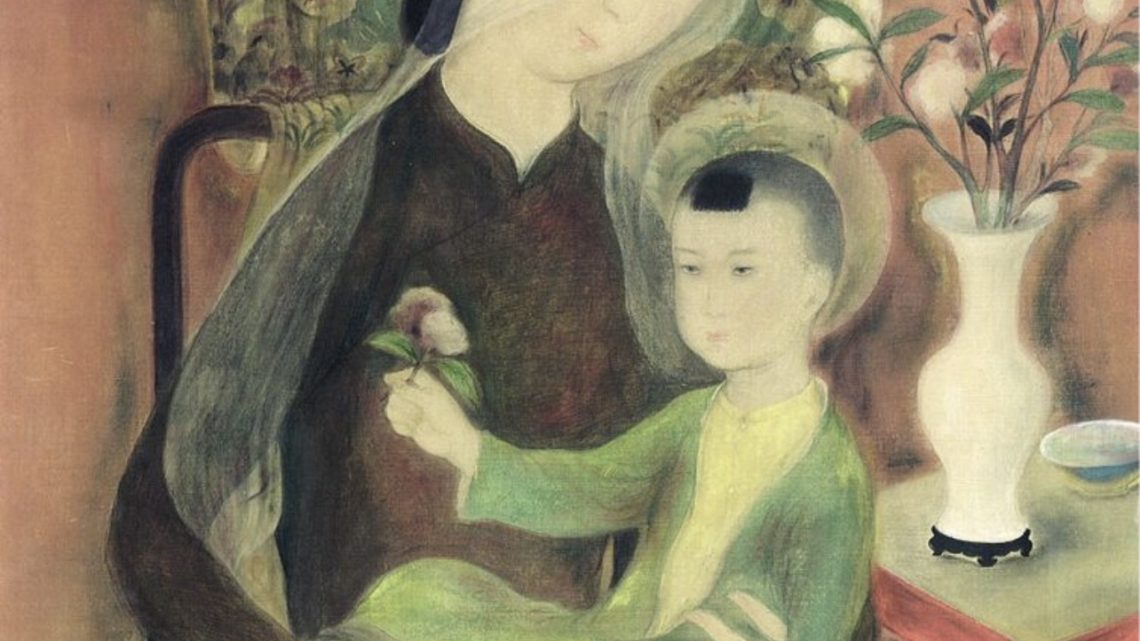 Le Pho, La Vierge Marie et l’enfant Jésus, circa 1938,  ou une construction européenne