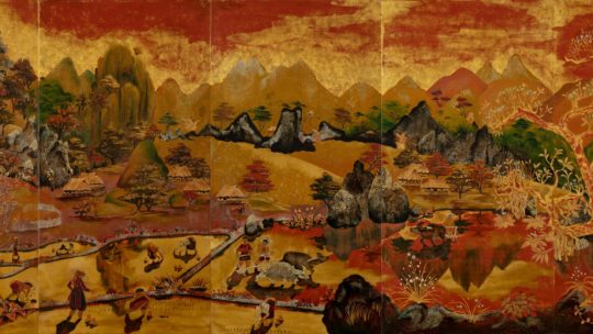 Hoang Tich Chu, 1950, « The High Region of Tonkin » or a phantasmagorical naturalism