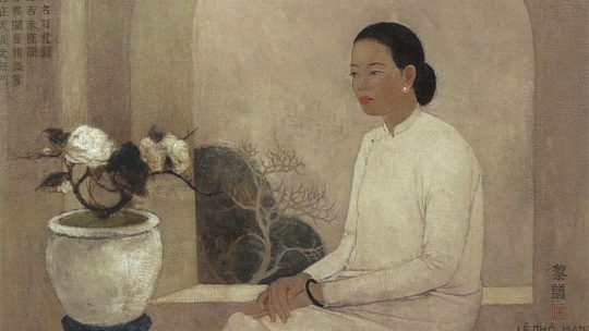 Le Pho, ” La Femme du Mandarin (The Mandarin’s Wife), 1931, or a vehement impassivity