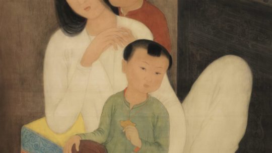 Mai Thu, 1946, “Mother and children” or the “delicate manifestation” – is it really that delicate ?