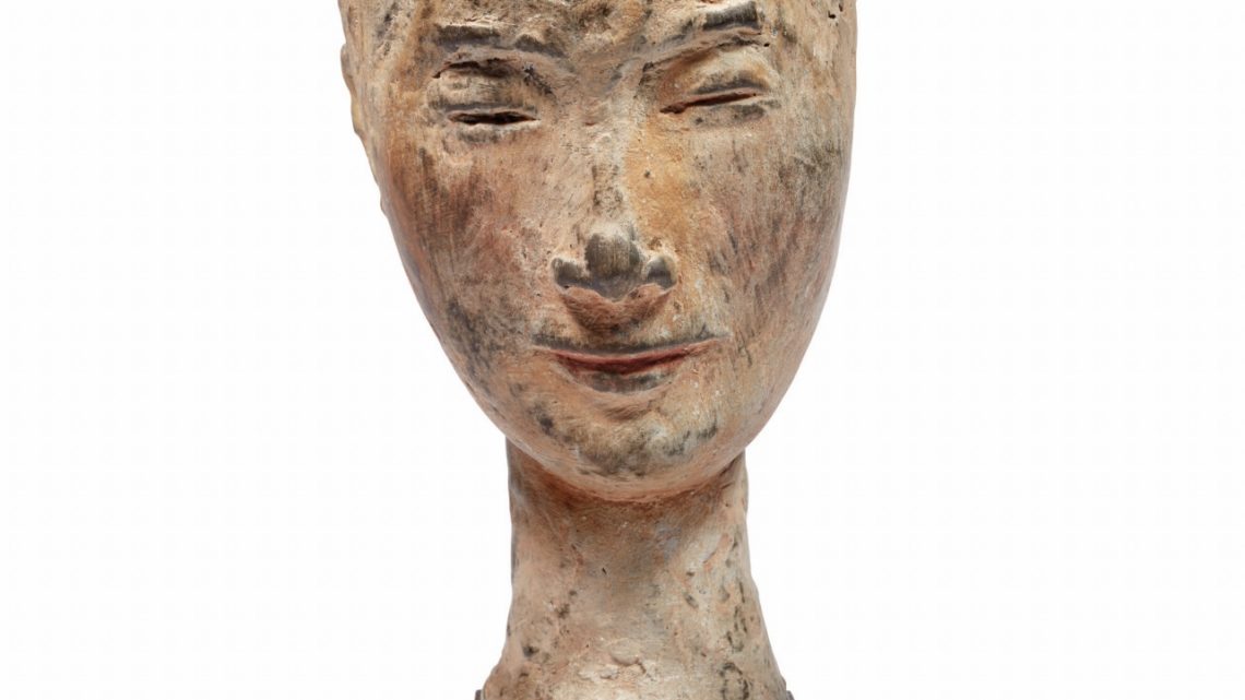 Vu Cao Dam, circa 1939, “Woman’s Head”, or the power of idealization