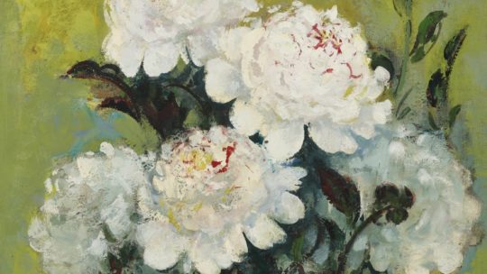 Vu Cao Dam, « Pivoines », 1957 ou le souvenir à vivre